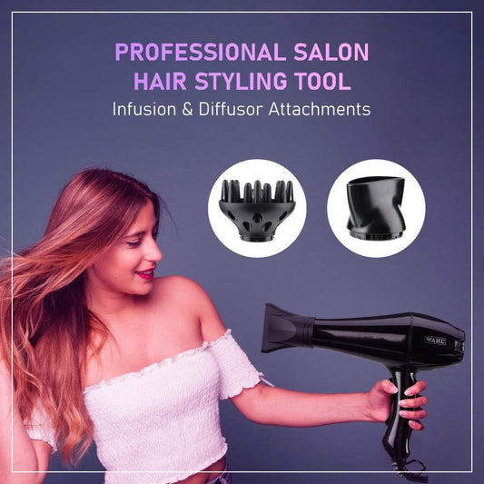 مجفف شعر احترافي فائق الجفاف من ماكسوفيل™ wahl-5439-024 - أسود 