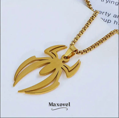 Spider Pendant Necklace