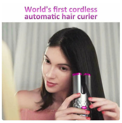 Maxovel™ cordless-automatc-curler